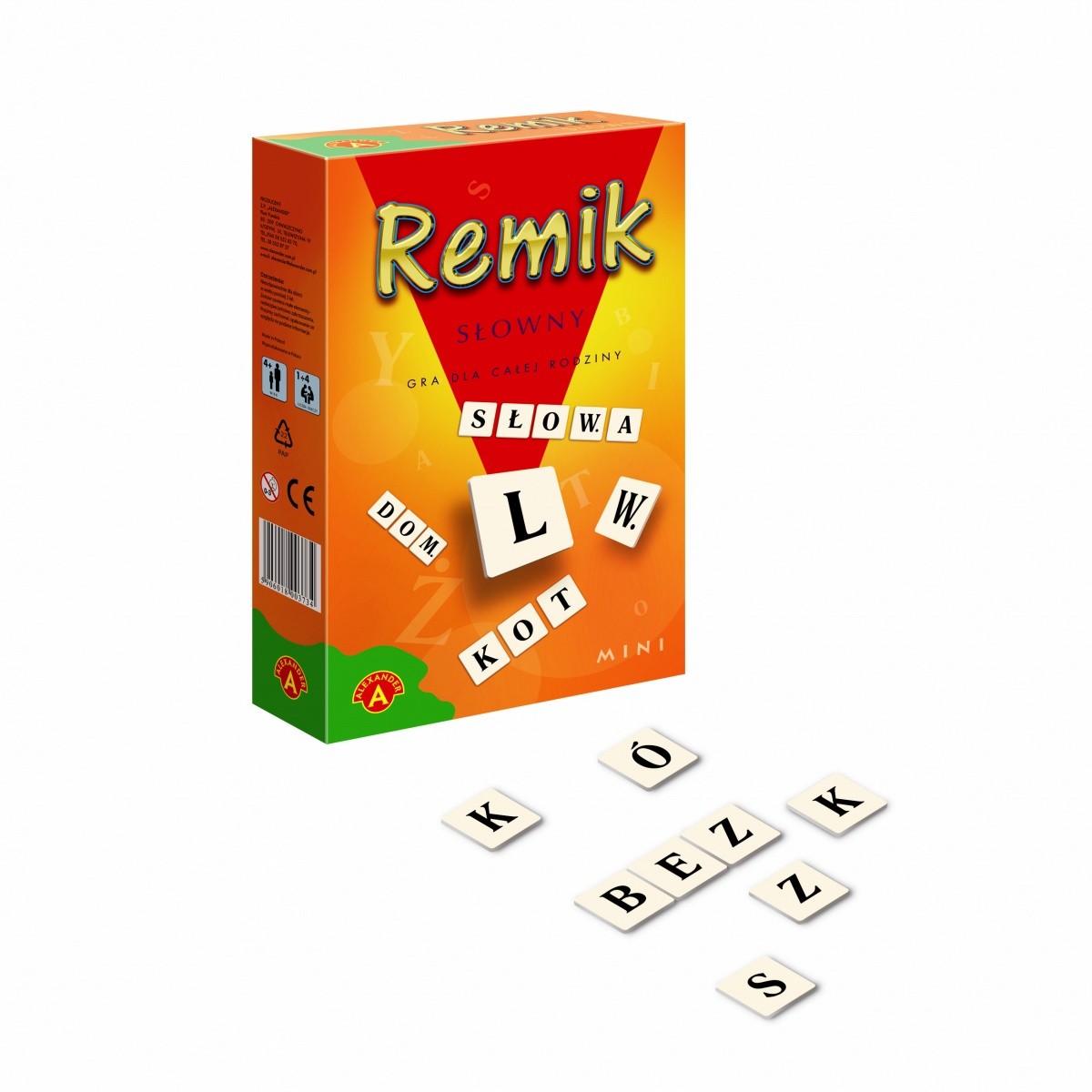 Gra Remik Słowny Mini