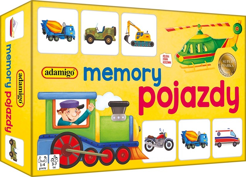 Gra Memory Mini - Pojazdy