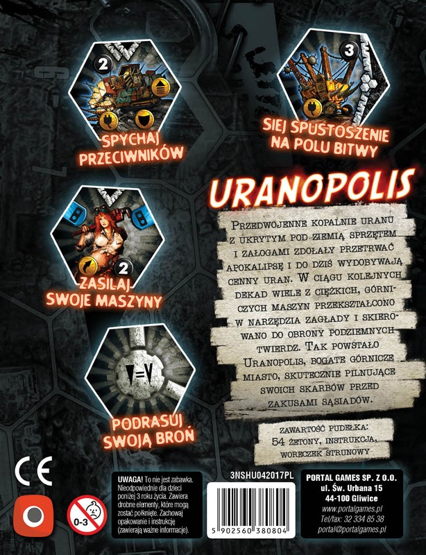 Neuroshima Hex 3.0 Uranopolis Pl