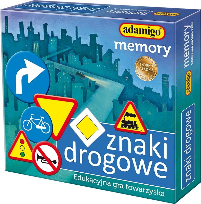 Gra Memory Znaki Drogowe