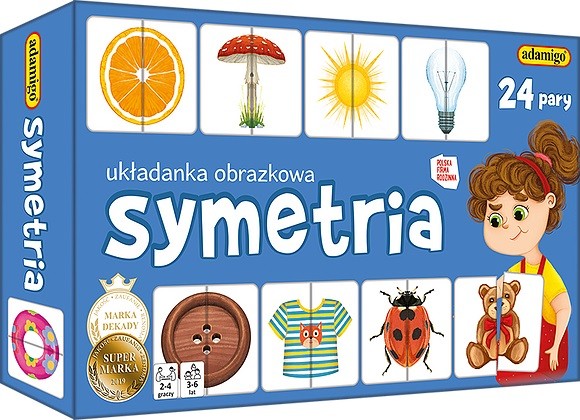 Gra Symetria - Układanka Obrazkowa