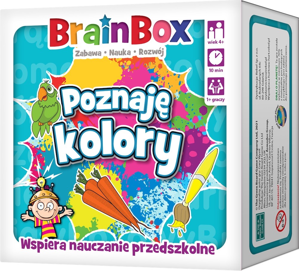 Gra Brainbox - Poznaję Kolory