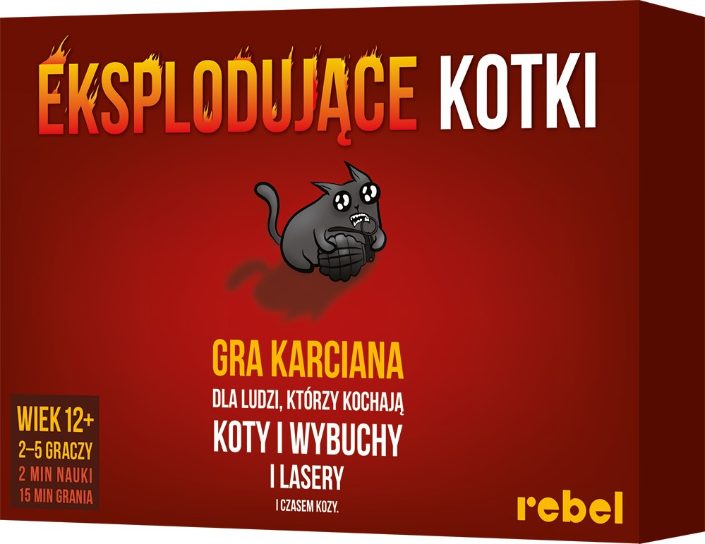 Gra Eksplodujące Kotki (Nowa Edycja)