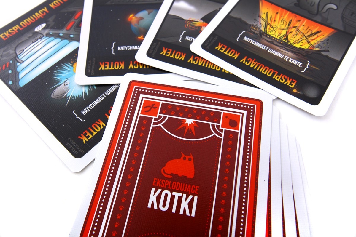Gra Eksplodujące Kotki (Nowa Edycja)