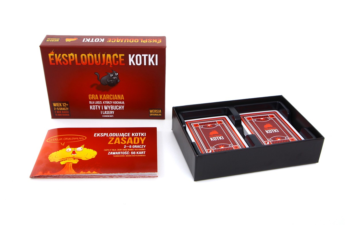 Gra Eksplodujące Kotki (Nowa Edycja)