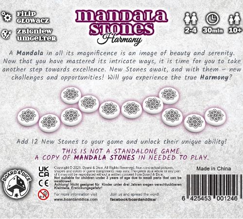 Gra Kamienna Mandala Harmony Dodatek
