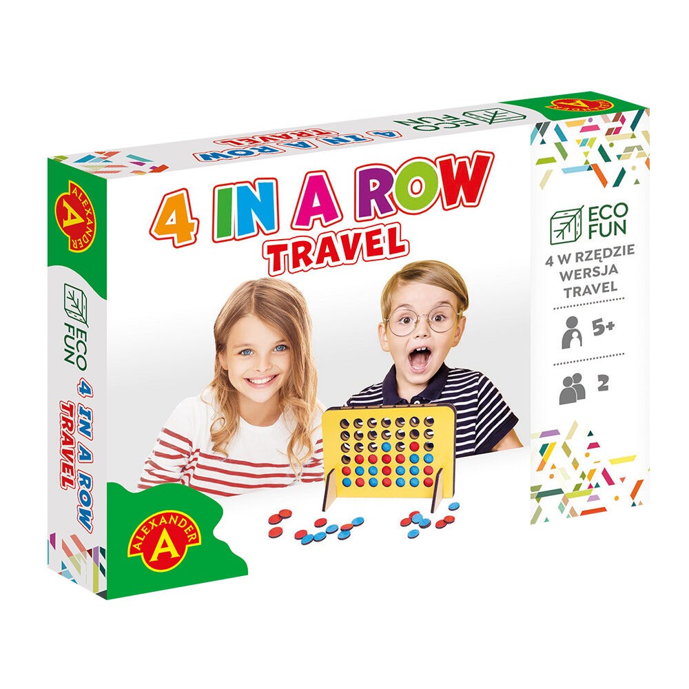 Gra 4 W Rzędzie Travel