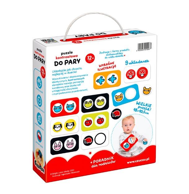 Puzzle Kontrastowe - Do Pary