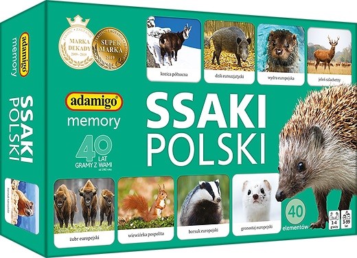 Gra Ssaki Polski - Memory Mini