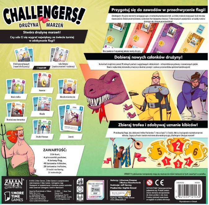 Gra Challengers: Drużyna Marzeń