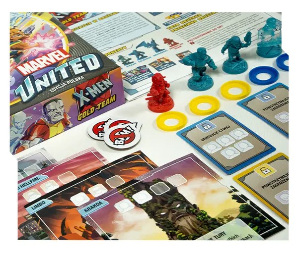 Gra Marvel United X-Men Gold Team