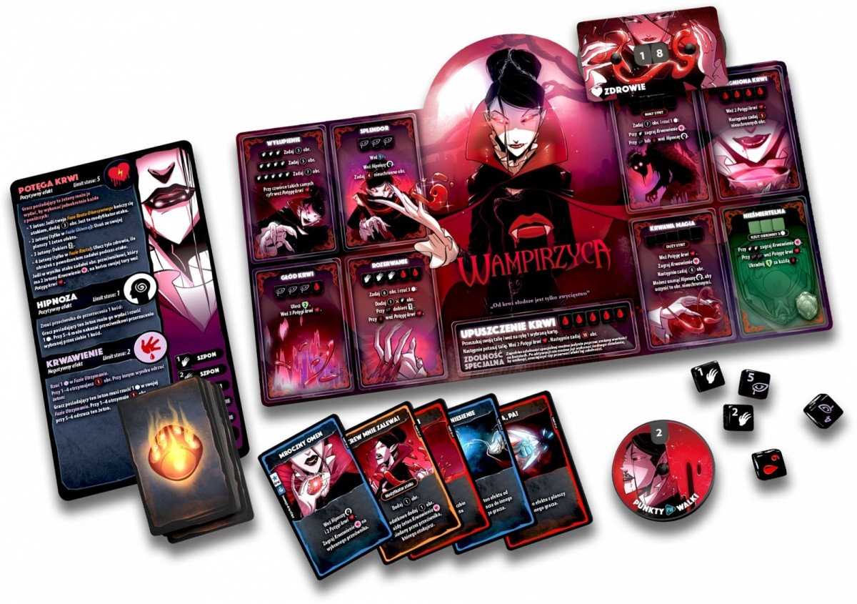 Gra Dice Throne 2 Starcie 4: Serafina Vs Wampirzyca