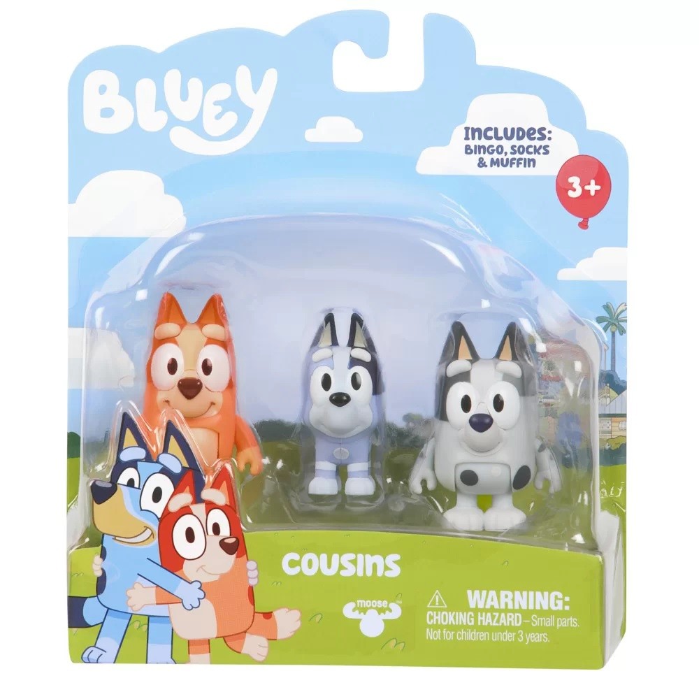 Bluey Figurki 2Pak Kuzyni