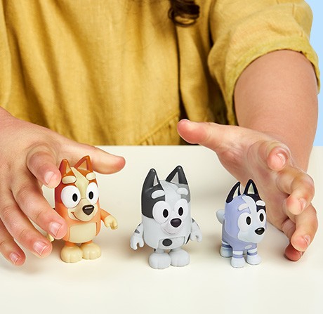 Bluey Figurki 2Pak Kuzyni