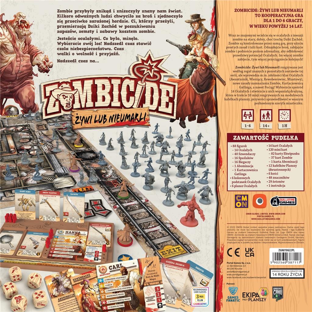 Gra Zombicide Żywi Lub Nieumarli