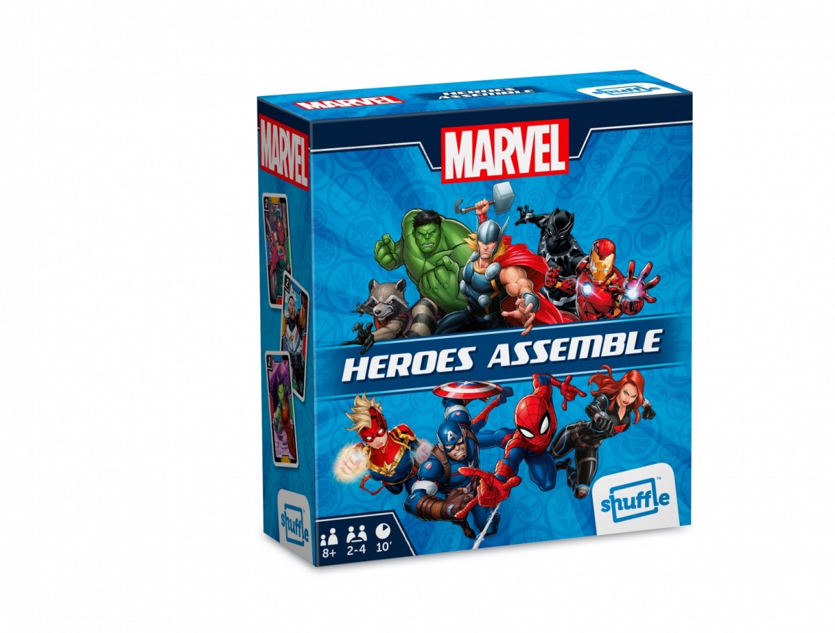 Gra Shuffle Marvel Heroes Assemble (Pl)
