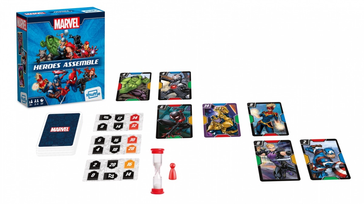 Gra Shuffle Marvel Heroes Assemble (Pl)