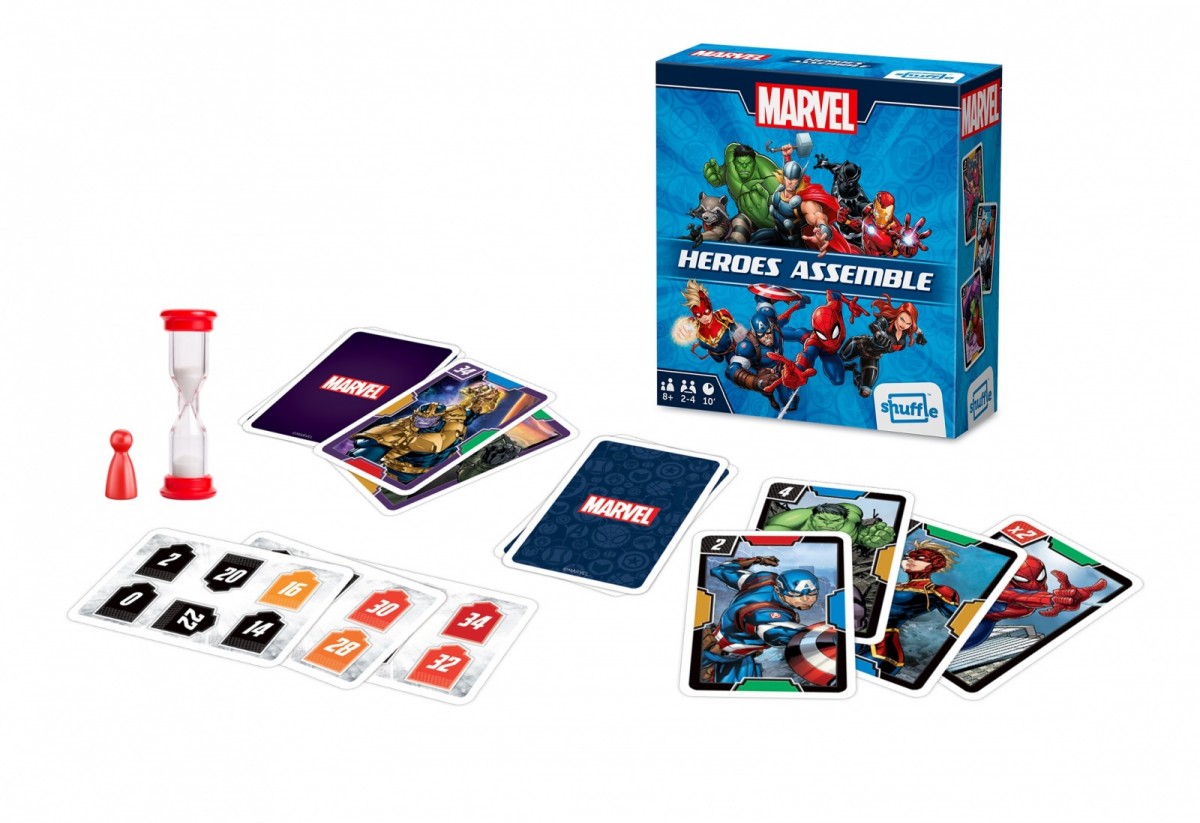 Gra Shuffle Marvel Heroes Assemble (Pl)