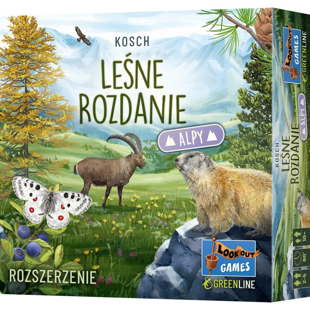 Gra Leśne Rozdanie: Alpy