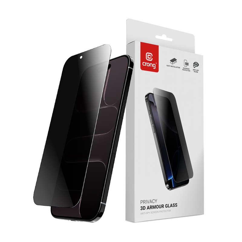 Kaljeno steklo Privacy 3D Armour za iPhone Air 5