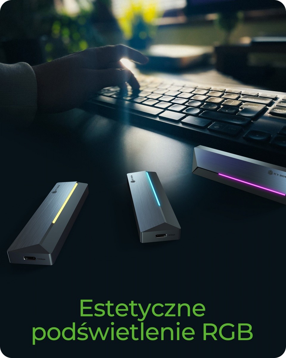 Zunanja M.2 NVMe in SATA SSD enota, USB 3.2 Gen 2 2