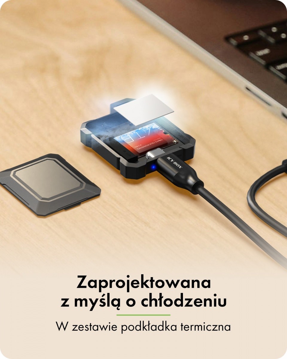 Mini zunanja M.2 NVMe SSD enota za M.2 2230 pogone 6