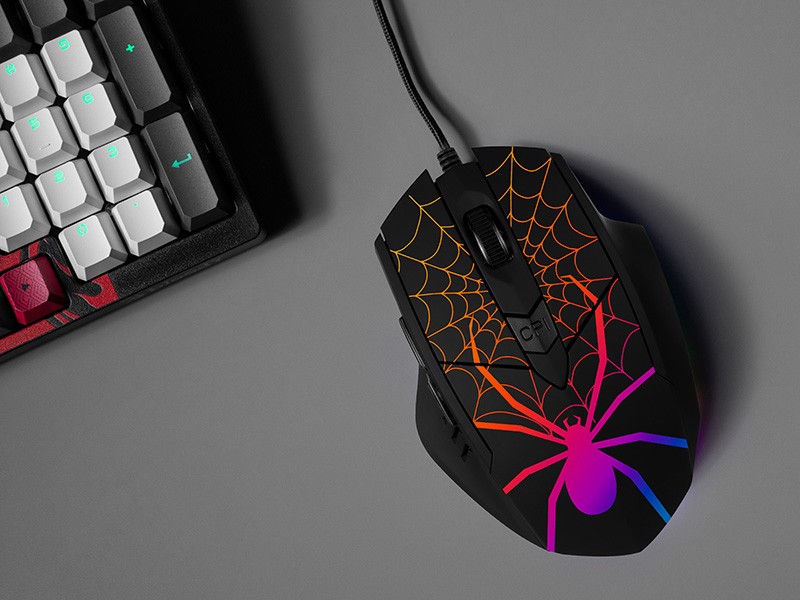 Brezžična miška GAMEZONE Black Widow USB 5