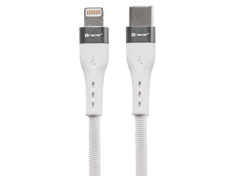 Tip-C na Lightning kabel 1m bel 2