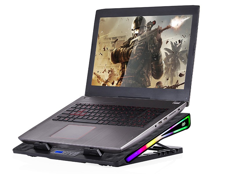 Hladilna podloga za prenosnik Gamezone Wing 17,3" RGB 2