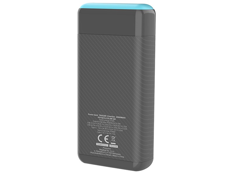 Powerbank EnerGen 20000mAh PD+QC3.0 GB 6