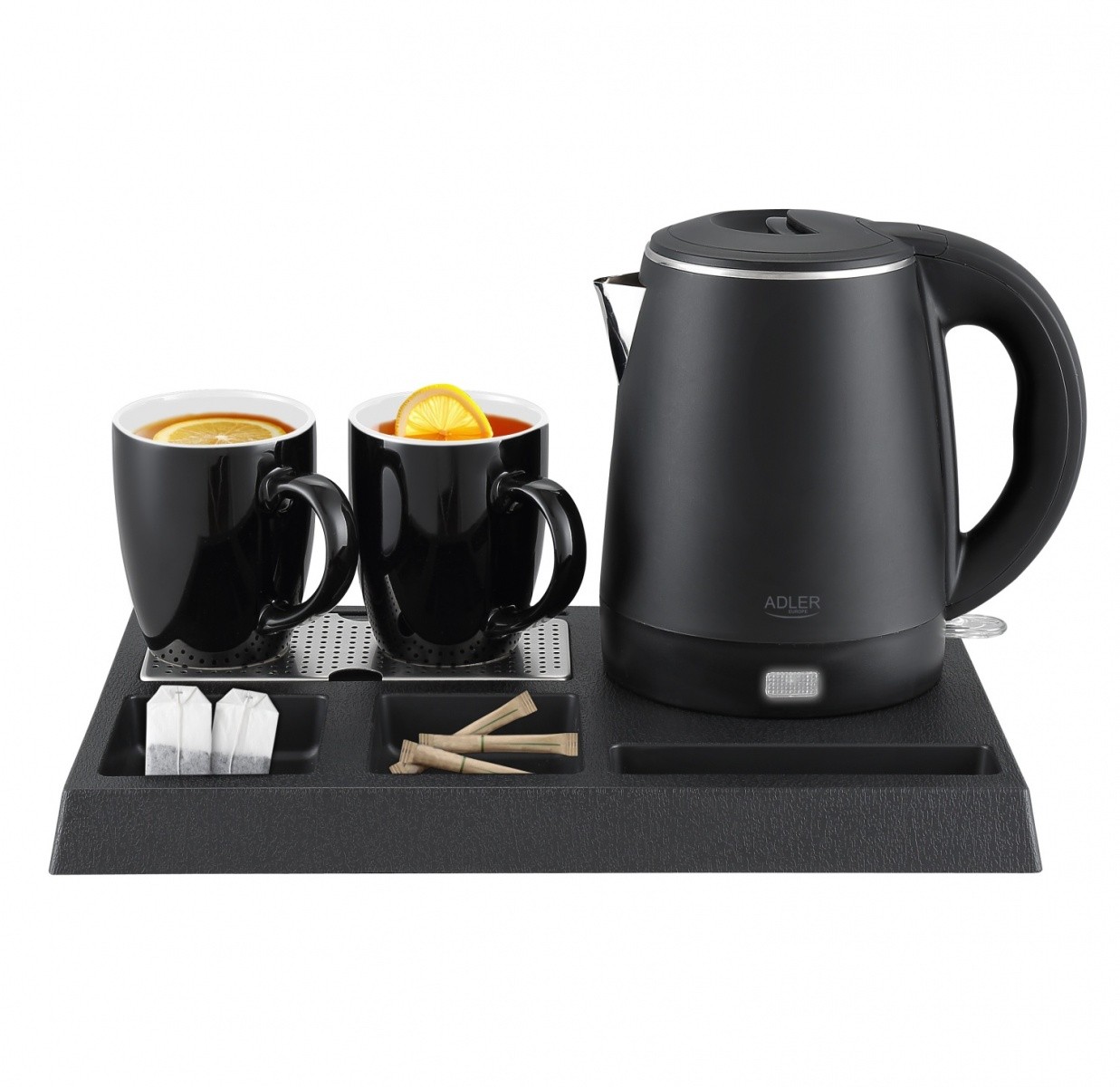 Gostinski grelnik vode AD 1387, 1L, z 2 skodelicama 2