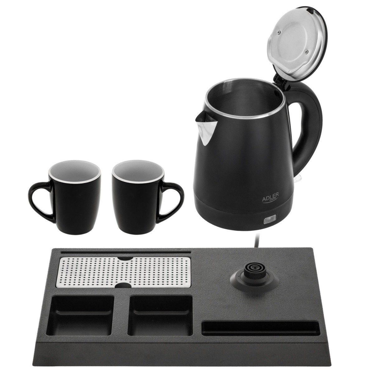 Gostinski grelnik vode AD 1387, 1L, z 2 skodelicama 5