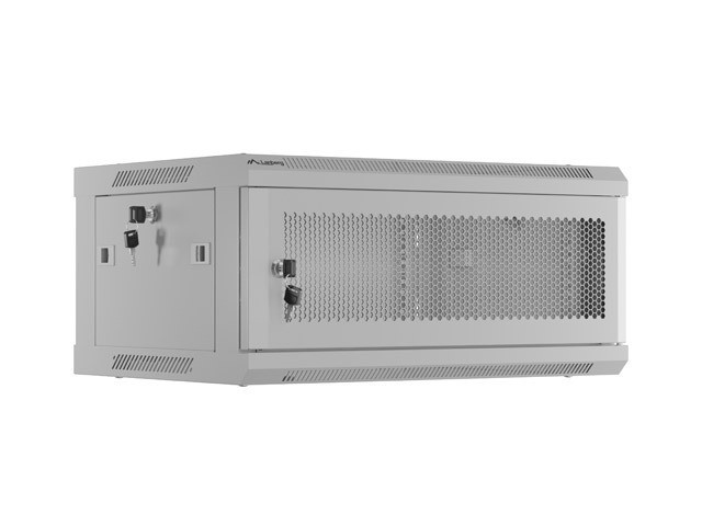 Zidni instalacijski rack ormar 19" 4U 600x450 perforiran