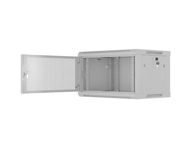 Zidni instalacijski rack ormar 19" 6U 600x450 perforiran 4