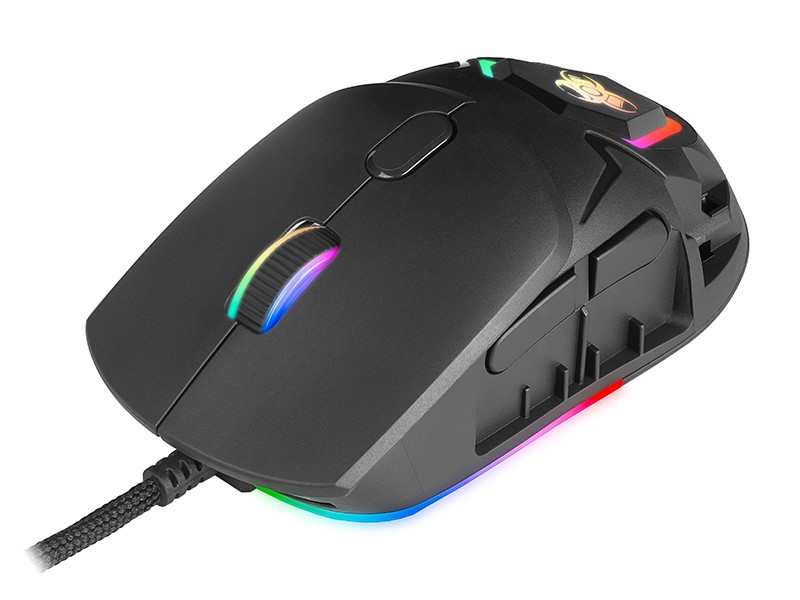 Žična gaming miška Gamezone Neon RGB USB 2