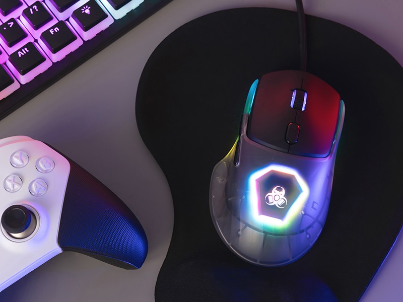 Žična gaming miška Gamezone Neon RGB USB 7