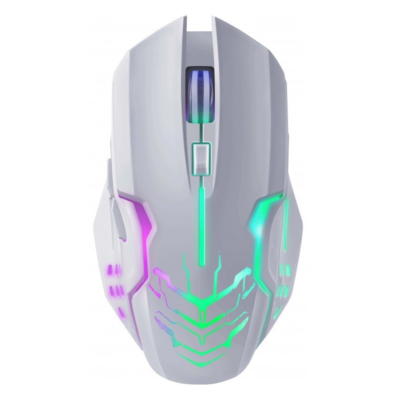 Brezžična gaming miška KATANA RF 3200DPI bela 2
