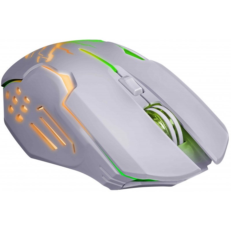 Brezžična gaming miška KATANA RF 3200DPI bela