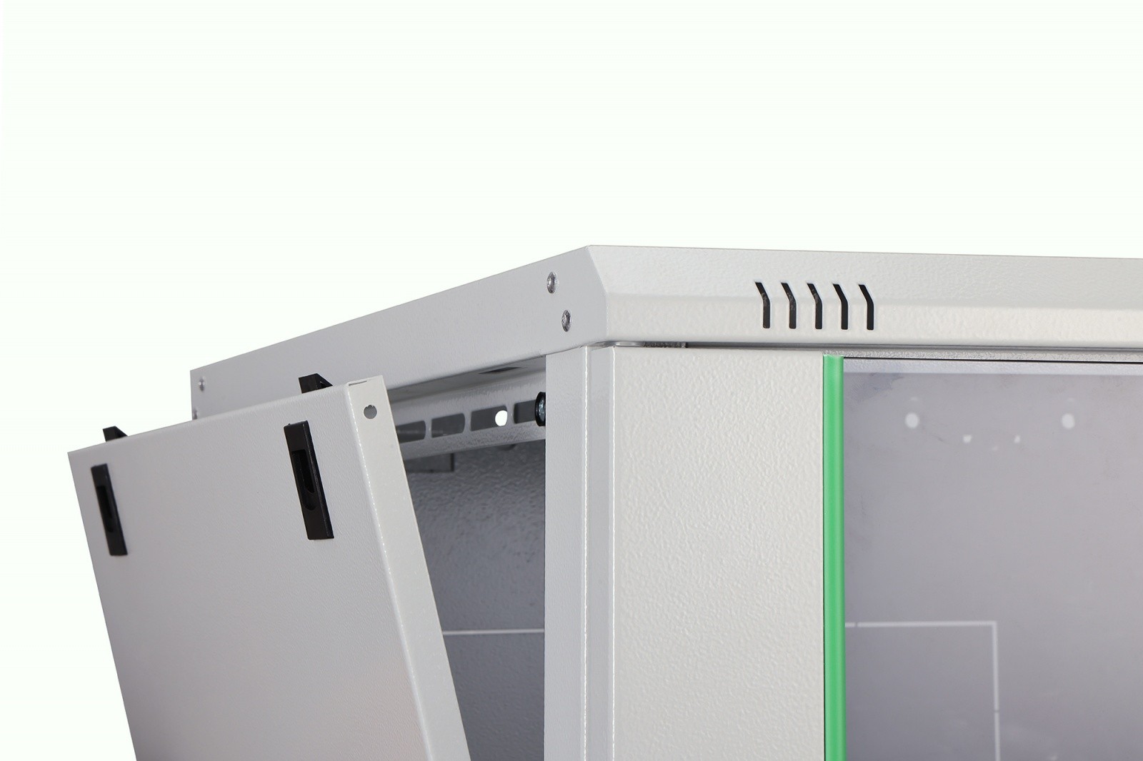 19" mrežna omara Dynamic 7U, 385x600x600mm, steklena vrata, siva 7