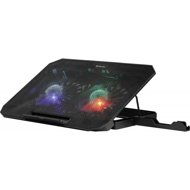 Hladilna podloga za prenosnik NS-510, 2W, 2xUSB, RGB, 15.6" 4