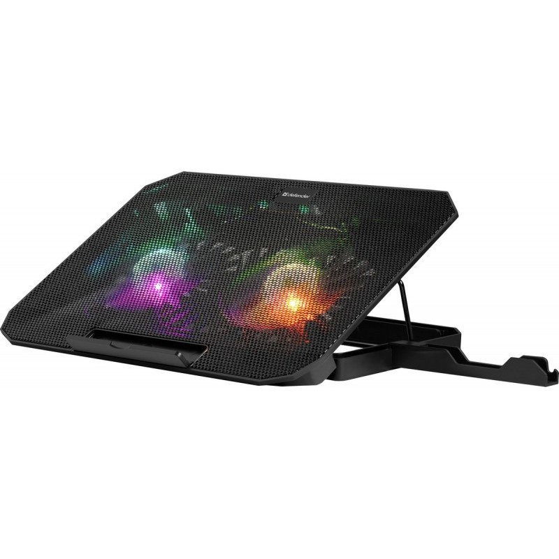 Hladilna podloga za prenosnik NS-510, 2W, 2xUSB, RGB, 15.6" 5