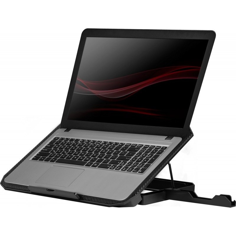Hladilna podloga za prenosnik NS-510, 2W, 2xUSB, RGB, 15.6" 6