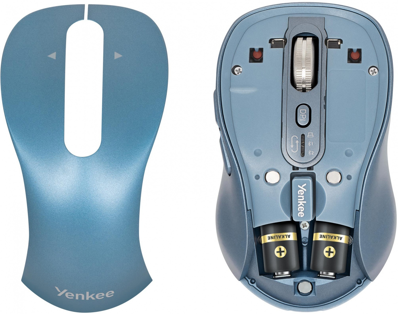 YENKEE YMS 2010BE GYRO bežična miš, Bluetooth + USB 2.4GHz, bež 6
