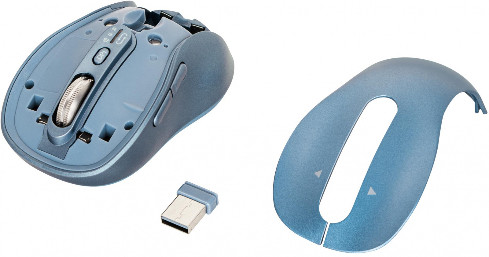 YENKEE YMS 2010BE GYRO bežična miš, Bluetooth + USB 2.4GHz, bež 7