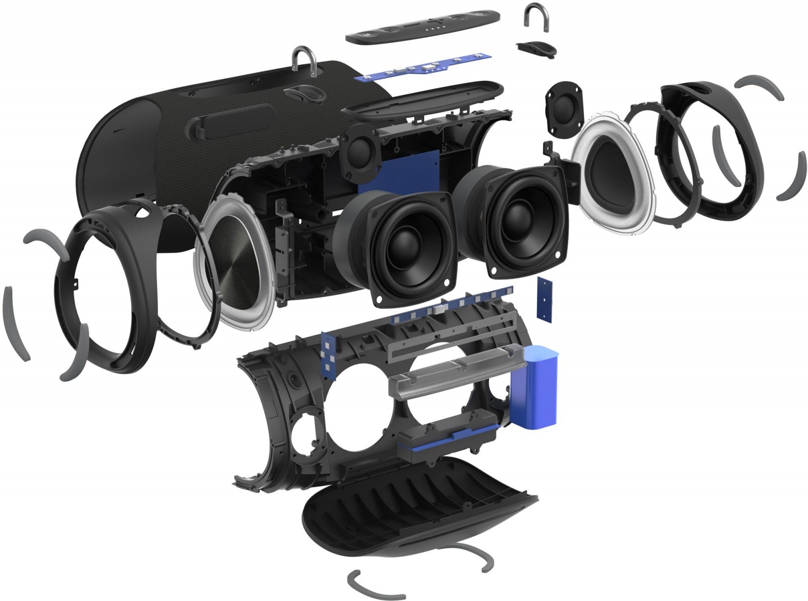 Sencor Resonex Maxi Bluetooth zvočnik, 100W, IPX7, TWS, LED 4