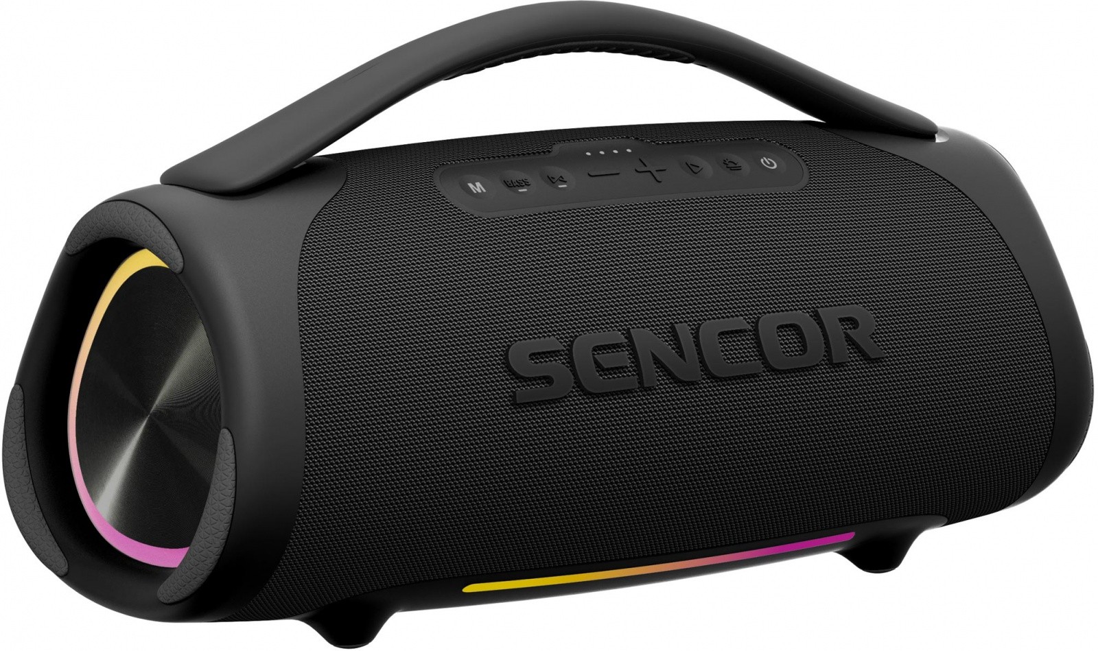 Prenosni Bluetooth zvočnik Resonex Mega 190W, IPX7, TWS, LED