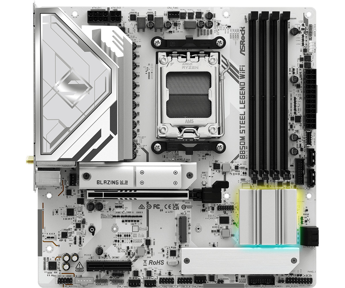 ASRock B850M STEEL LEGEND WIFI AM5 matična plošča 3