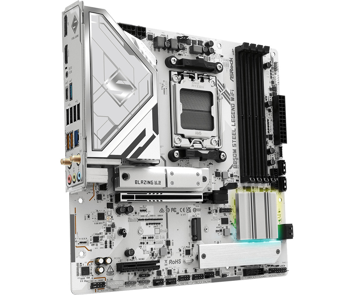 ASRock B850M STEEL LEGEND WIFI AM5 matična plošča 4
