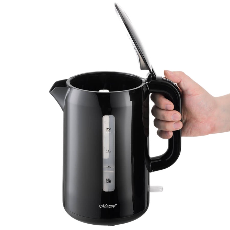 Električni kuhalnik, 2,2L, 2200W, črn 2