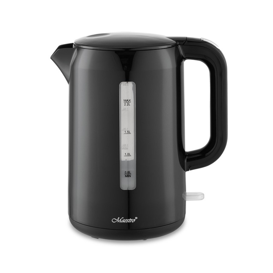 Električni kuhalnik, 2,2L, 2200W, črn